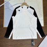 Descente Long-Sleeved Ash Nylon Fleece Quick-Drying Spring Autumn Winter And