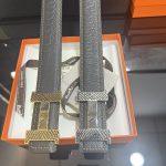 Hermes Belt Red Cowhide