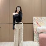 Saint Laurent Jacquard Jeans For Spring