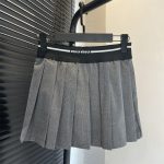 Miu Miu Jacquard Short Skirt