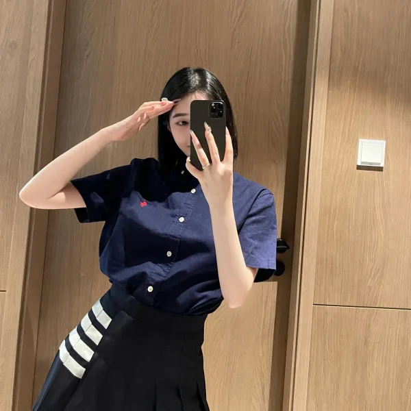 Ralph Lauren Cotton Short-Sleeved Shirt For Spring