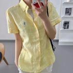 Ralph Lauren Cotton Short-Sleeved Shirt For Spring