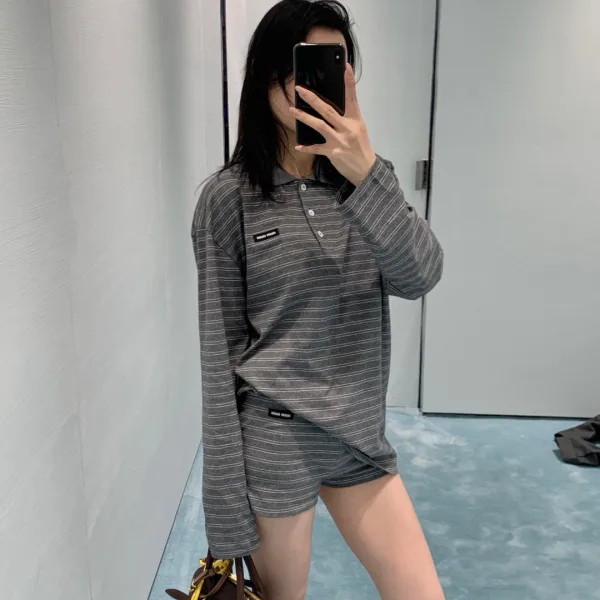 Miu Miu Long-Sleeved Shirts
