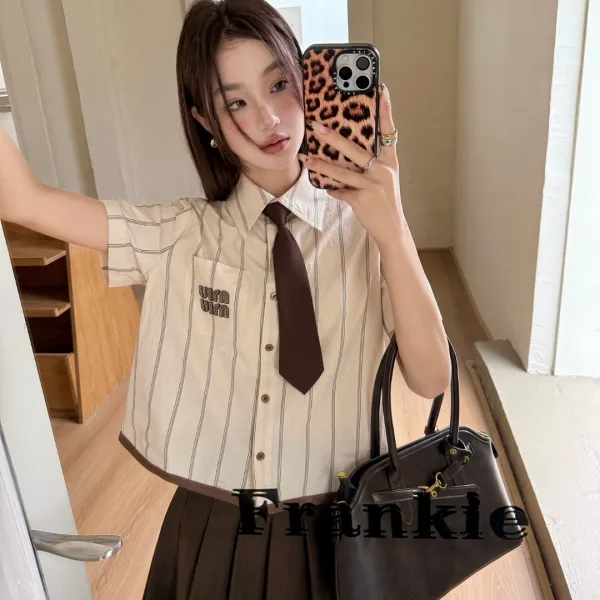 Miu Miu Short-Sleeved Shirt