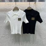 Miu Miu Gold Short Sleeves