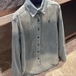 Saint Laurent Denim Shirts