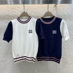 Miu Miu Jacquard Short Sleeves