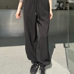 Prada Leather Casual Pants