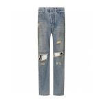 Acne Studios Pants Red Distressed Jeans Restraint