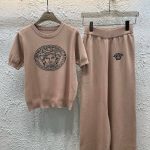 Versace Jacquard Short-Sleeved Shirt