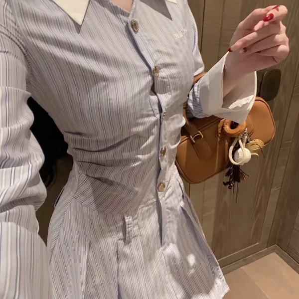 Miu Miu Long-Sleeved Dress