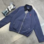 Ralph Lauren Coat Ash Cotton Pure Streetwear Embroidery