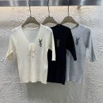 Saint Laurent Stone Short Sleeves