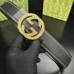 Gucci Belt Red Cowhide