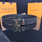 Louis Vuitton Belt Ash Cowhide