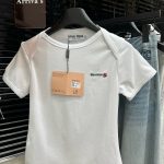 Miu Miu Lace Short-Sleeved Shirts
