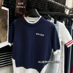 Miu Miu Jacquard Short Sleeves