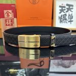Hermes Belt Top-Grain Calfskin Denim Simple And Elegant