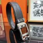 Hermes Belt Top-Grain Calfskin Denim Simple And Elegant