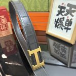 Hermes Belt Genuine Leather Top-Grain Cowhide