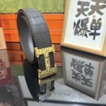 Hermes Belt Red Deerskin