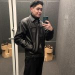 Carhartt Coat Red Pu Leather Slim Fit
