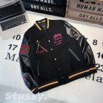 Stussy Jacket Ash Wool Patch