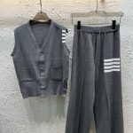 Thom Browne Jacquard Trousers