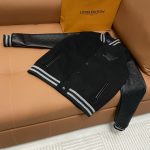 Louis Vuitton Jacket Red Wool Jacquard Lace Street Style Understated Embroidery