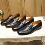 Gucci Formal Attire Color Top-Grain Cowhide Business