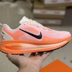 Nike Sneakers Orange Cotton Mesh Spring Summer Breathable