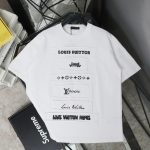 Louis Vuitton Short-Sleeved Shirts Ash Cotton Pure Daily Commute Embroidery Patch