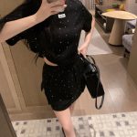 Miu Miu Stone Short-Sleeved Shirts