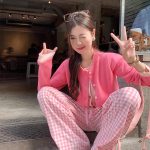 Miu Miu Plaid Cardigan