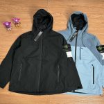 Stone Island Jacket Red Exquisite Workmanship Street Style Functional Outdoor Patch