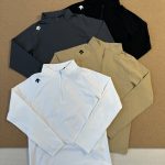 Descente Long-Sleeved Shirt Red Eva Quick-Drying Fabric Rubber Unrestricted Movement