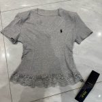 Ralph Lauren Lace Short-Sleeved T-Shirt