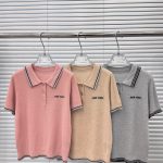 Miu Miu Jacquard Short Sleeves