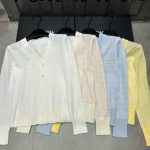 Miu Miu Jacquard Long-Sleeved Cardigan