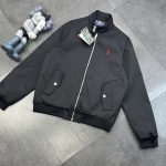 Ralph Lauren Coat Ash Cotton Pure Streetwear Embroidery