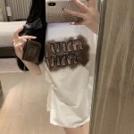 Miu Miu Stone Short Sleeves