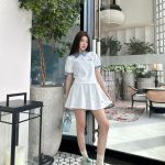 Miu Miu Plaid Short-Sleeved Shirts
