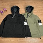 Stone Island Jacket Red Exquisite Workmanship Street Style Patch