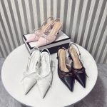Chanel High Heel Pink Mesh All-Day Comfort
