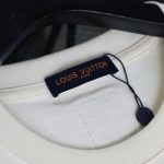 Louis Vuitton Short-Sleeved Shirts Red Cotton Pure Leather Patch