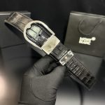 Montblanc Belt Red Cowhide