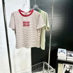 Miu Miu Short-Sleeved T-Shirt