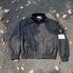 Stone Island Coat Red Polyester Street Style Light Outdoor