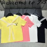 Miu Miu Lace Short Sleeves