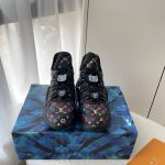 Louis Vuitton Sneakers Ash Cowhide Mesh